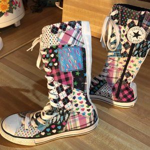 Chuck Taylor All-Star boots size 2 quilt